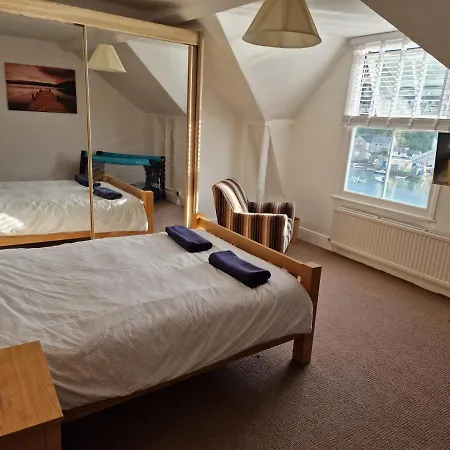 Looe Spacious 4 Double Bedroom House Sleeps 9 Harbour River Views Exterior photo
